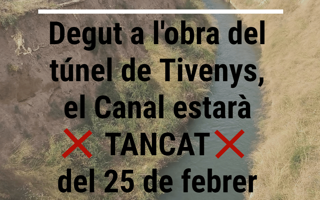 Obres Túnel Tivenys