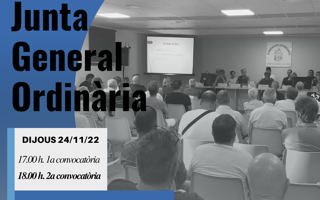 Junta General Ordinària