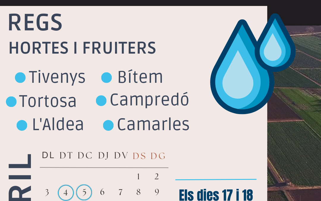 Regs hortes i fruiters