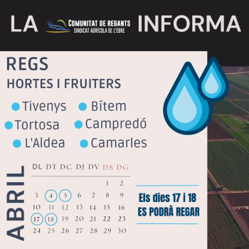 Regs hortes i fruiters