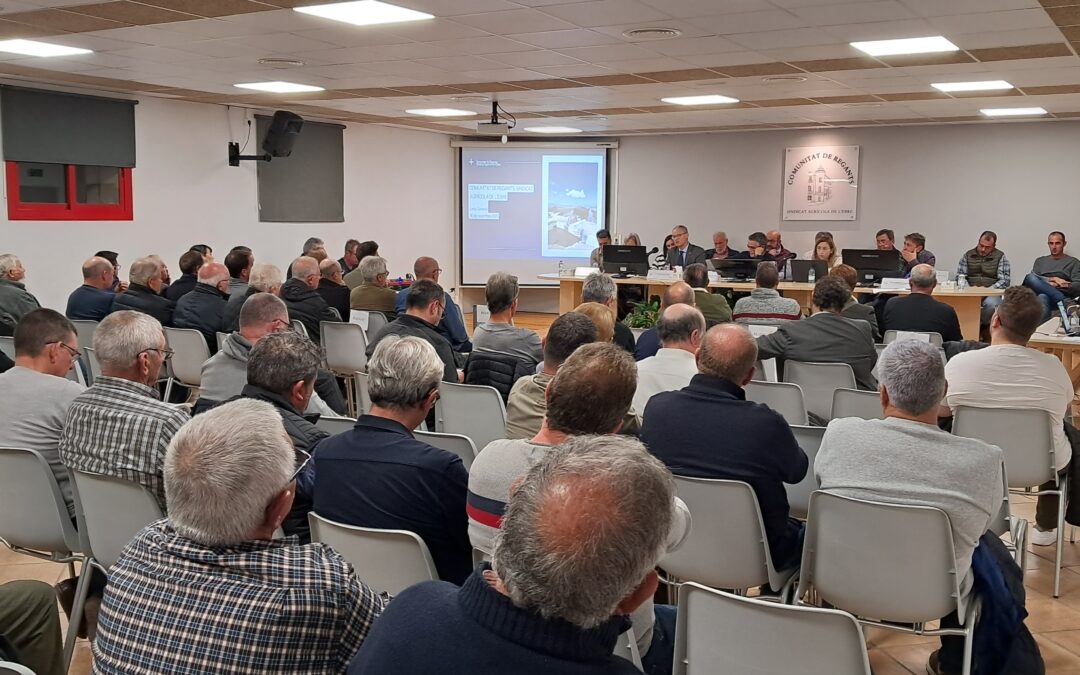 Aval a la continuïtat en la gestió per consolidar l’adaptació de la Comunitat de Regants davant als reptes del canvi climàtic