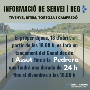 Tancament del Canal 24 h