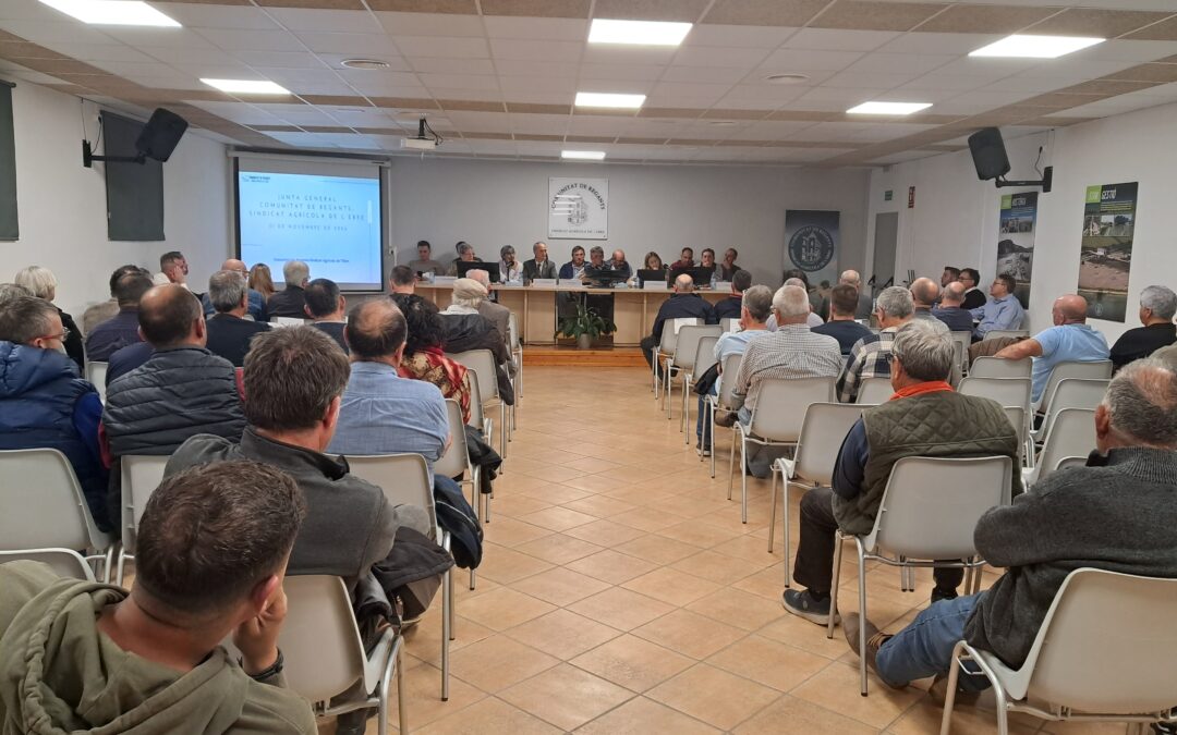 La Junta General aprova els pressupostos per al 2025 i el calendari d’obertura i tancament del Canal per als mesos d’hivern