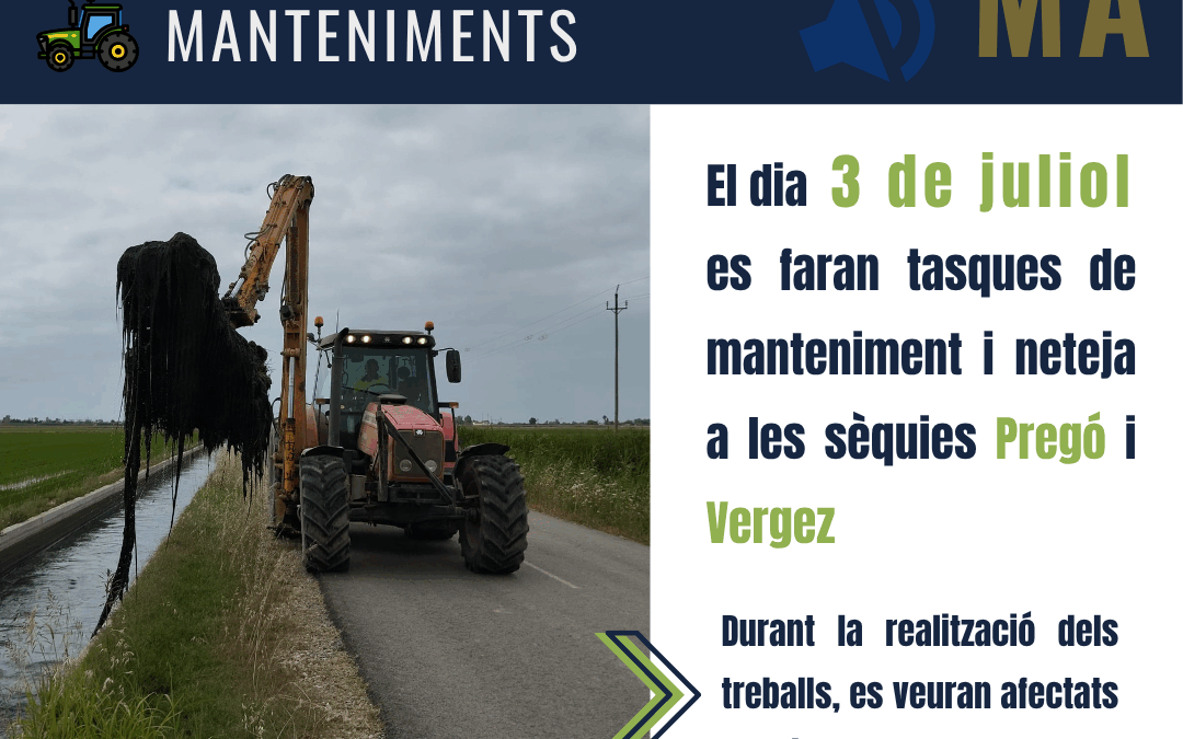 Manteniments 03.07.25